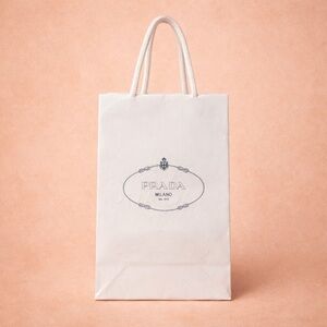 PRADA SMALL PAPER SHOPPING BAG